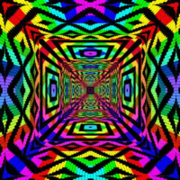 cb256205ec24d6a3637ac635524a48c3  rainbow colours psychedelic art