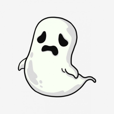 pngtree halloween ghost hand painted illustration png image 493745