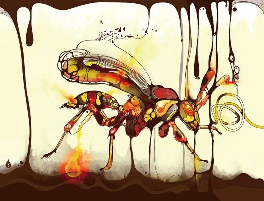 wasp by shadowchen