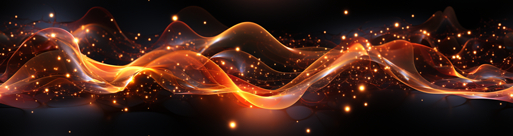 abstract light wave