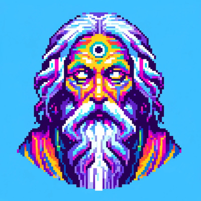Trippy man