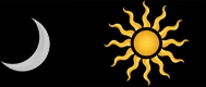 Sun and moon