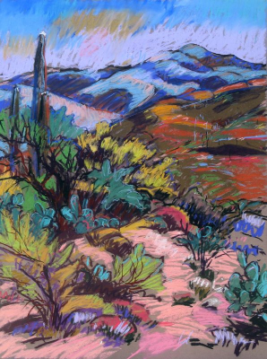 trippy desert