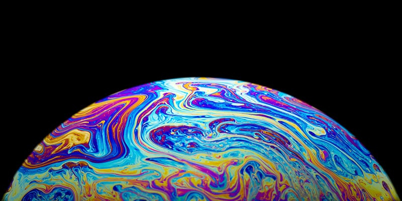 psychedelic soap globe