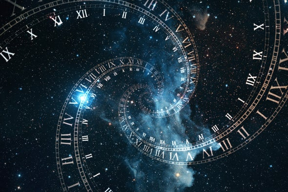 clock abstract