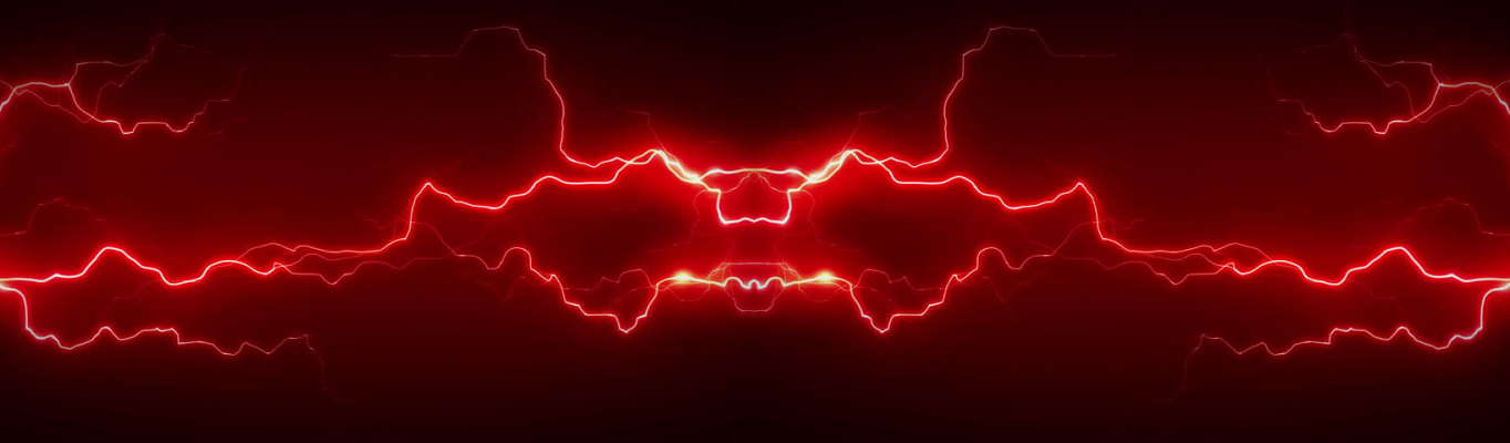 red lightning