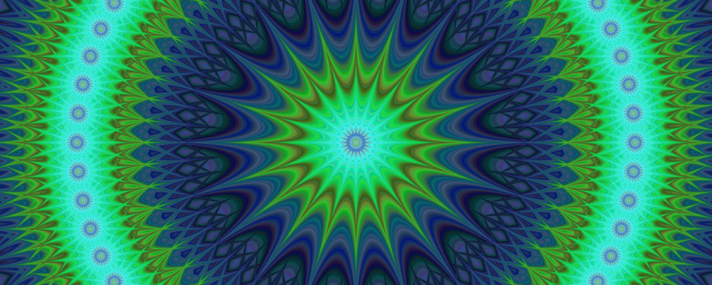 green psychedelic