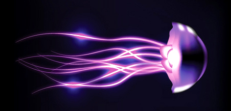 Glowing JellyFish
