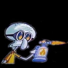 squidward dab torch