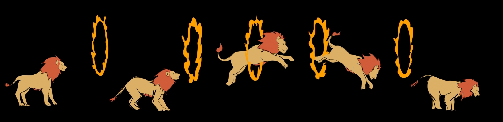 lion anim