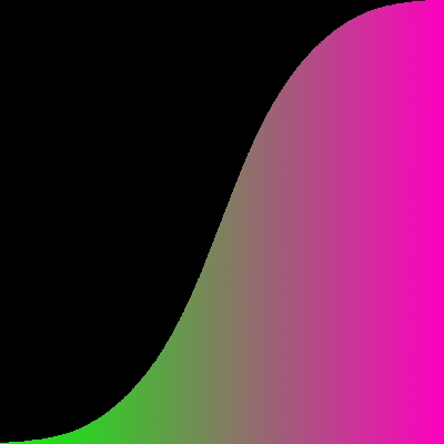 [starfury] FILL ease out, ease in 2   Green to Pink