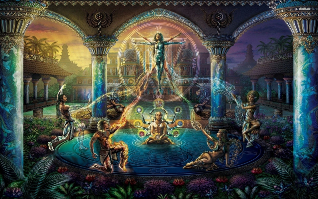 trippy and psychy elements