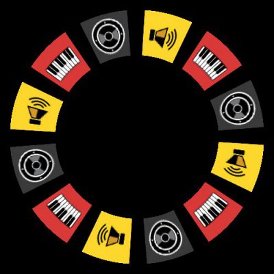 music icon 2 round preview