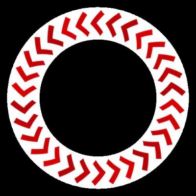 arrows left red round preview