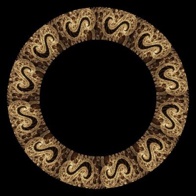 Abstrakte fractals digitale kunst fractal tuch seide kunst wand poster und drucke round preview