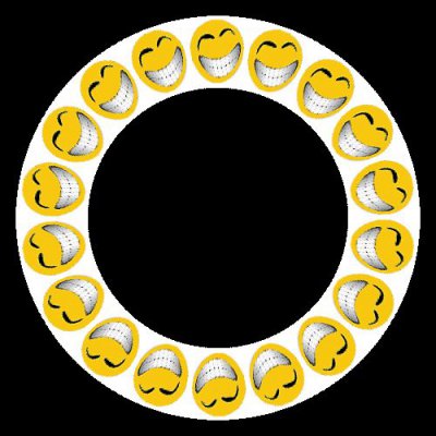 smiley round preview