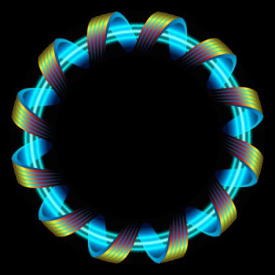 Ribbon Spiral round preview