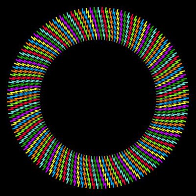 Rainbow lightnings round preview