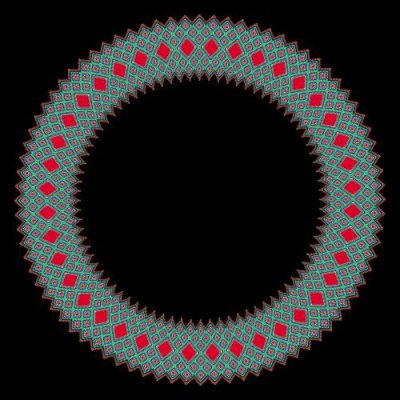 Ornamental round preview