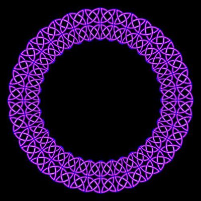 Ornamental circle stars round preview