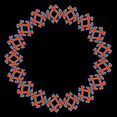 Ornamental round preview