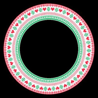Christmas hearts round preview