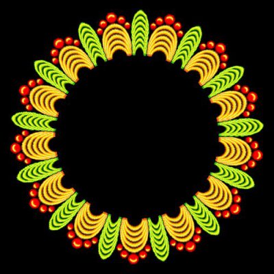 Ornamental round preview