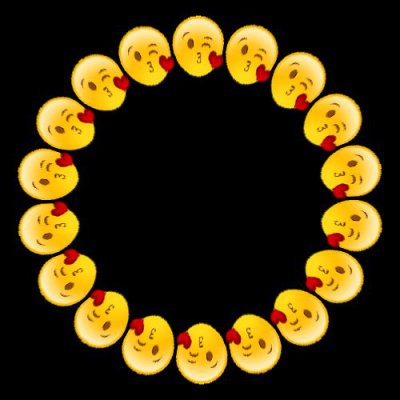 Emoji kiss round preview