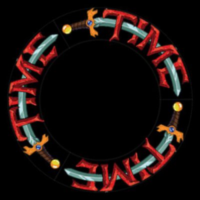 Adventure Time Logo (2/2) "Time" round preview