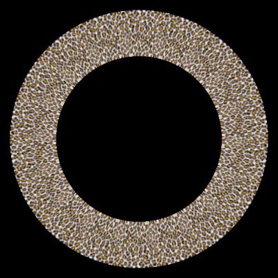 Cheetah Pattern round preview