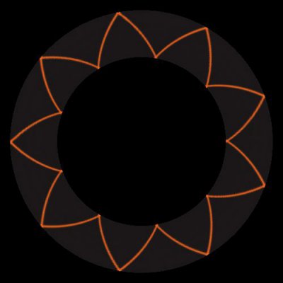 square 4 dark orange round preview