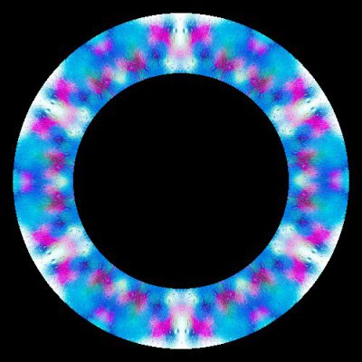 Wet Neon Glass round preview