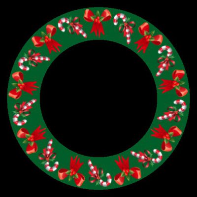 christmas motif round preview