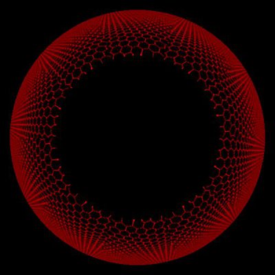 Red Perspective Honey Comb round preview