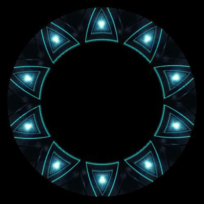 Laser Triangle round preview