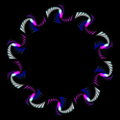 Laser Spiral round preview