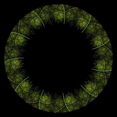 fractal leaf round preview