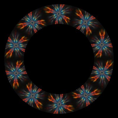 Color Explosion round preview