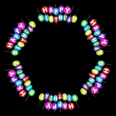 happy birthday round preview