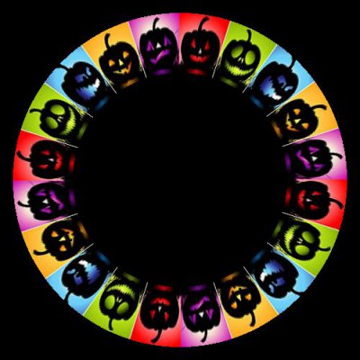 halloween logo round preview