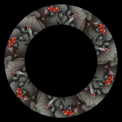 Koi carps round preview