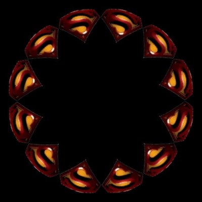 Superman Logo round preview