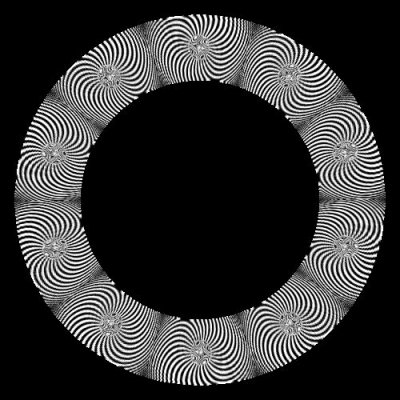 Circus Stripes 2 round preview