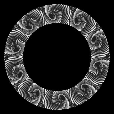 Pixel tornado round preview