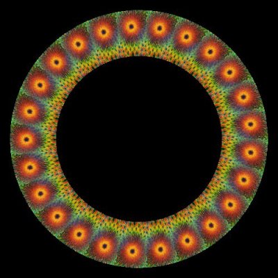 Lizard eye round preview