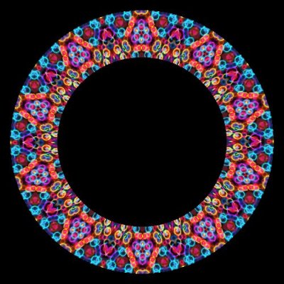 Glowing Rings Pattern  pops round preview