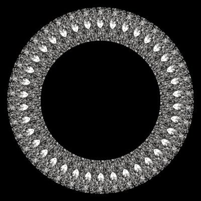 psychedelic haircropped round preview