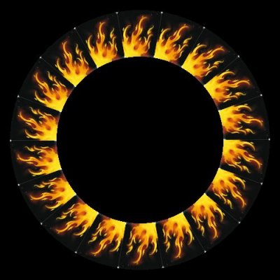 flames round preview