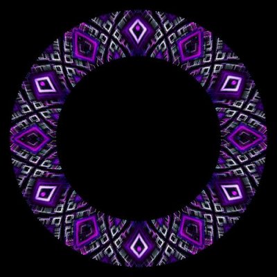 Purple 4d Diamonds round preview