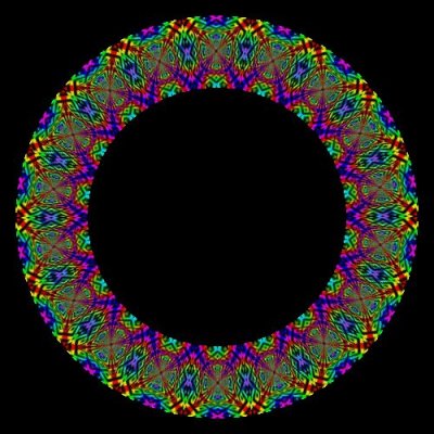 cb256205ec24d6a3637ac635524a48c3  rainbow colours psychedelic art round preview